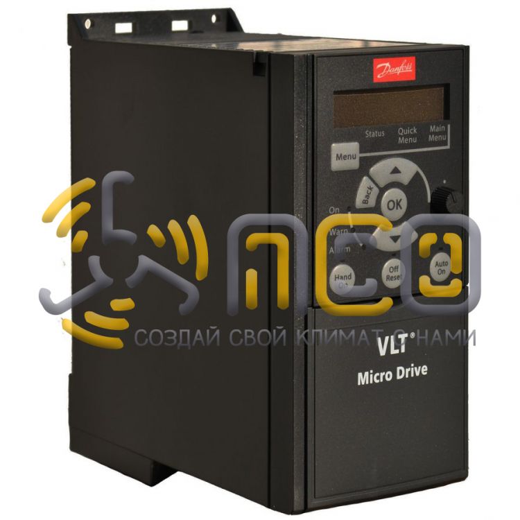 Преобразователь частоты VLT Micro Drive FC 51 132F0005 1,5 кВт