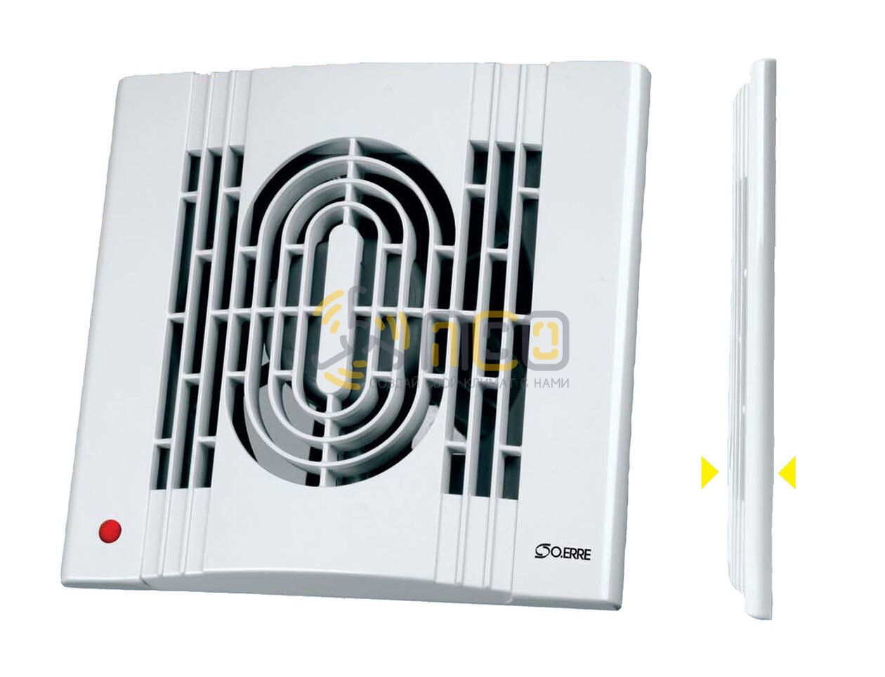 Брызгозащищённый осевой вытяжной вентилятор O.ERRE IN 15/6 PIR купить